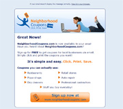 Neighborhood Coupons